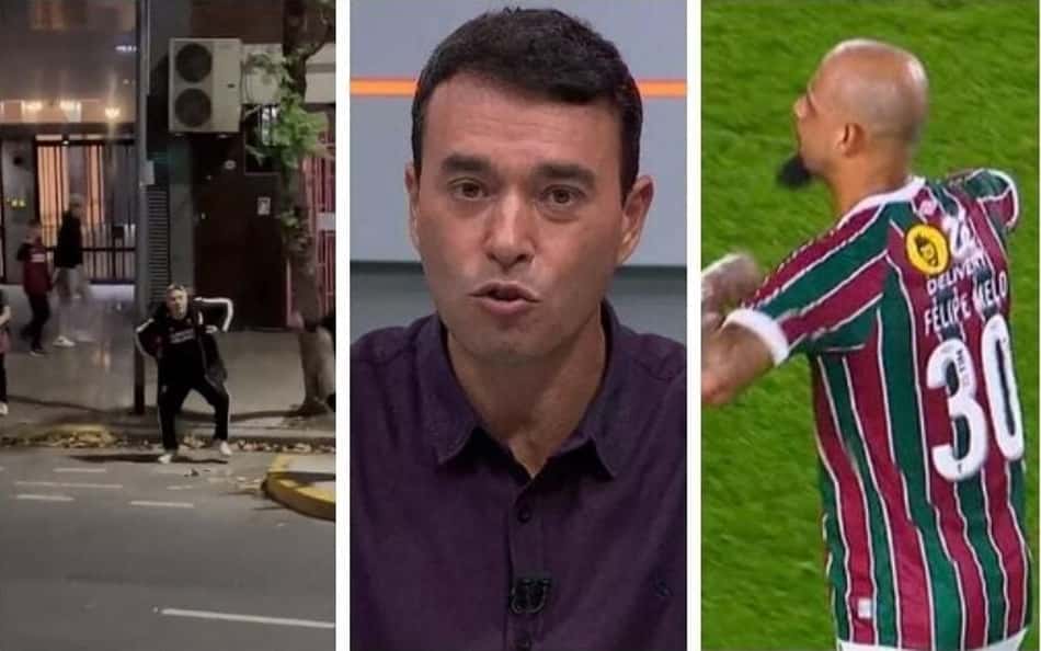 André Rizek critica postura da polícia argentina em caso de Felipe Melo e atos racistas de torcedores do River