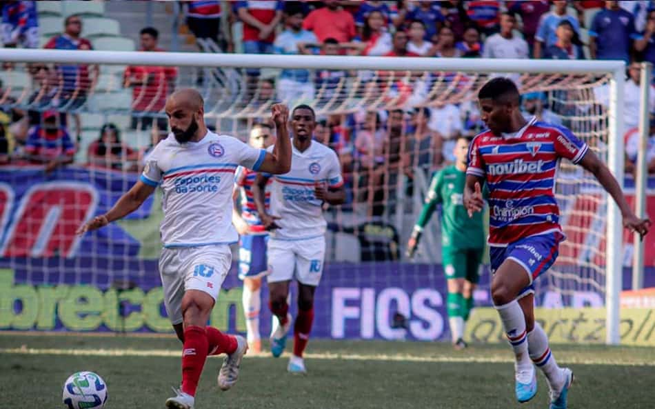 Brasileirão: Fortaleza e Bahia empatam sem gols