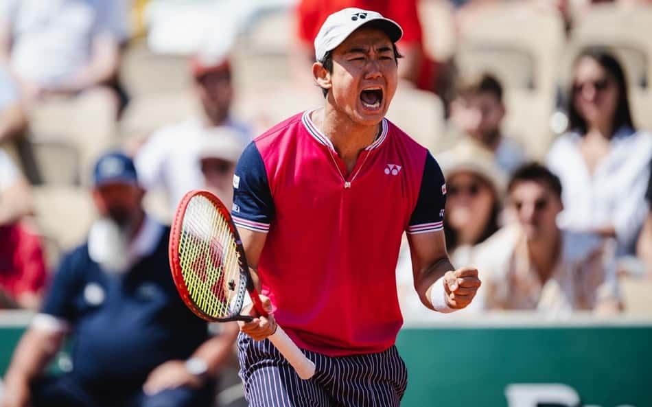 Vitória sobre Wild dá a Nishioka feito histórico para o Japão