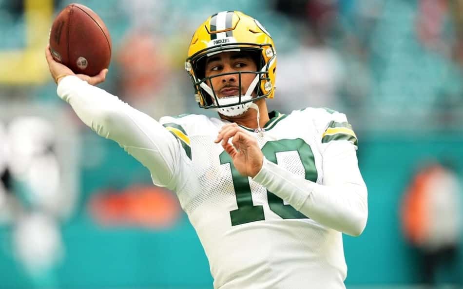 Jordan Love, do Green Bay Packers: 'o céu será o limite para nós'