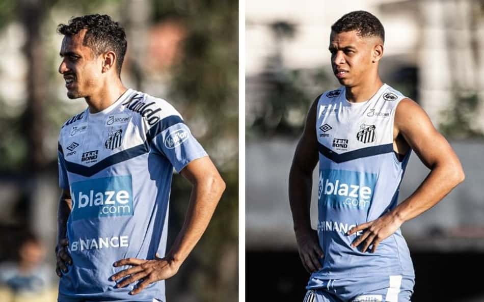 Dupla 'esquecida' por Odair no Santos pode ganhar espaço com Turra