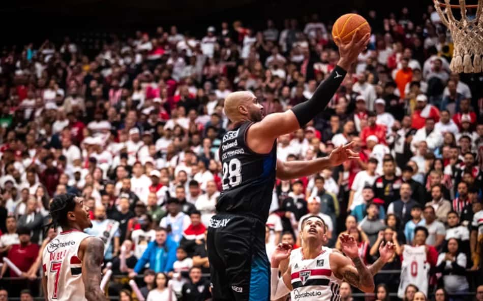 Tudo igual! Franca vence São Paulo e empata série em 1 a 1 da final do NBB