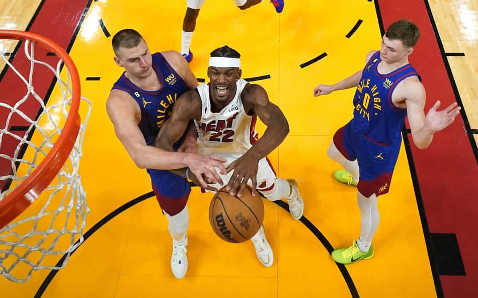 Miami Heat e Denver Nuggets estão nas finais da NBA com a marca de suas administrações