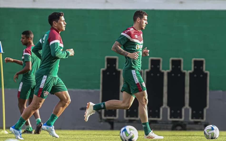 Com presença de Nino, Fluminense retoma as atividades de olho no confronto com o Atlético-MG