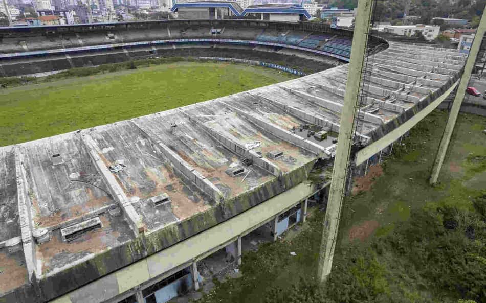 Com Arena do Grêmio penhorada, Olímpico segue de pé; veja fotos do estádio atualmente