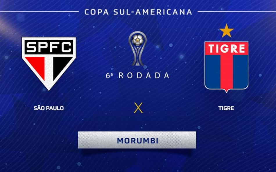 São Paulo x Tigre: onde assistir, prováveis escalações e desfalques do jogo pela Sul-Americana