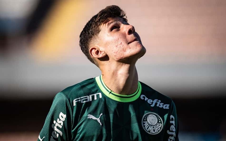 Benedetti comemora vaga do Palmeiras na final da Copa do Brasil sub-17: 'Queremos mais'