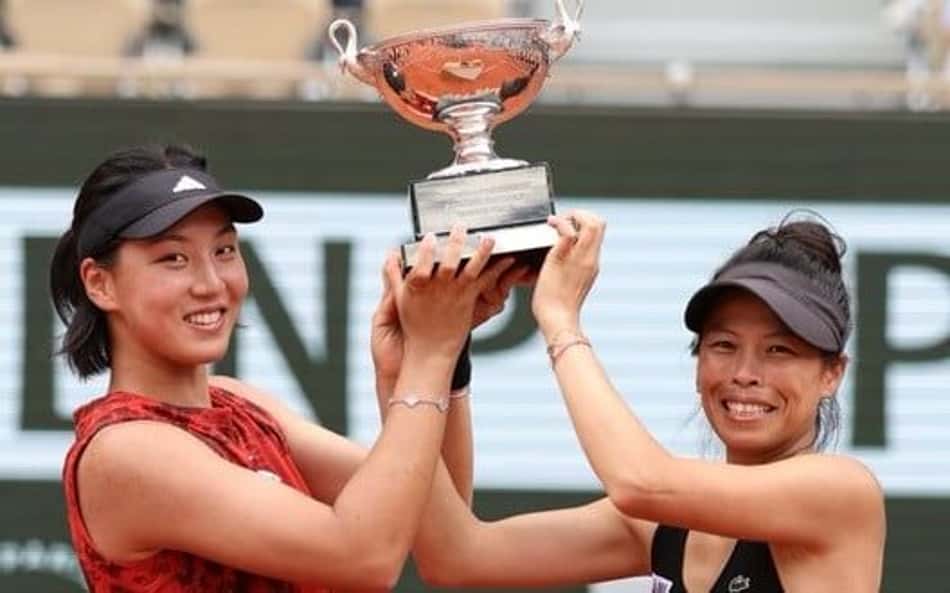 Asiáticas levam o título de duplas em Roland Garros. Towsend consola Fernandez