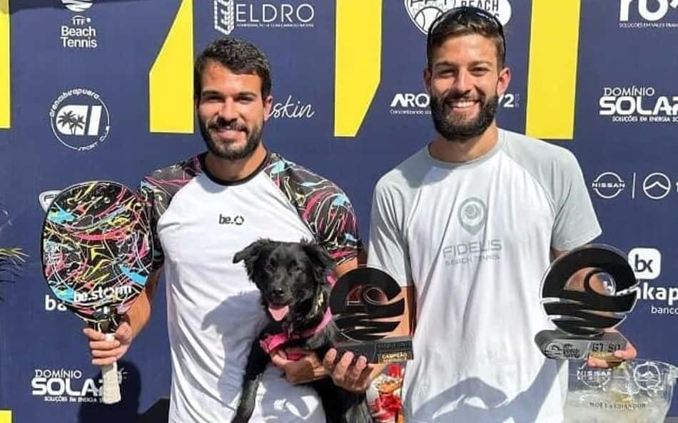 Irmãos Diogo e João Lauro Carneiro são campeões do ITF BT 50 de São Paulo