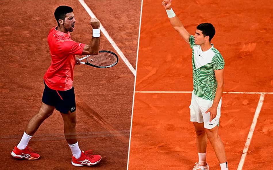 ANÁLISE: semifinal de Roland Garros entre Djokovic x Alcaraz é um choque dos tempos
