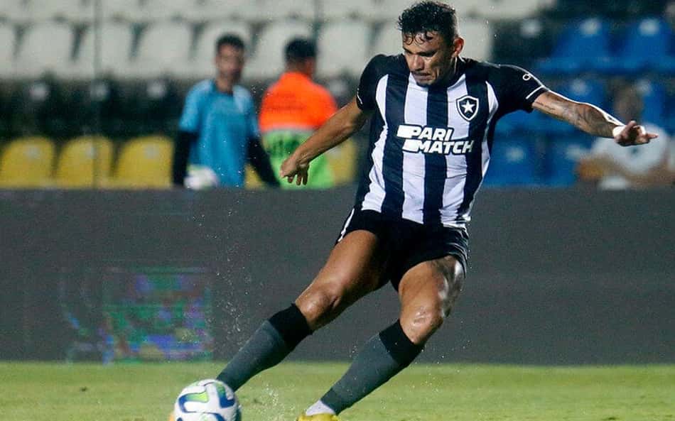 Tiquinho Soares, do Botafogo, alcança marca expressiva no Brasileirão antes da Data Fifa