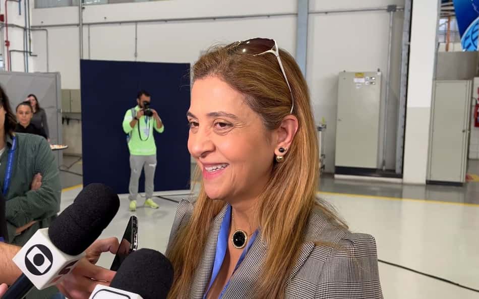 Leila abre possibilidade de reforços para o Palmeiras e tranquiliza torcida sobre saída de titulares: 'São intocáveis'