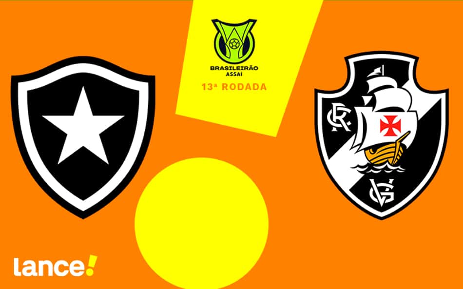 Botafogo x Vasco: onde assistir ao vivo, horário e prováveis escalações do jogo pela 13ª rodada do Brasileirão