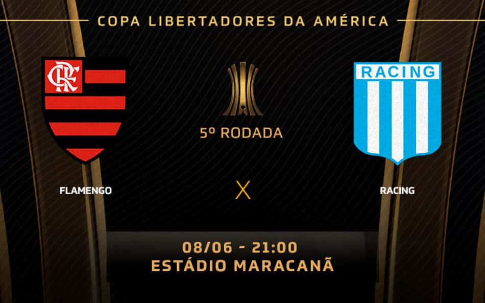 Flamengo x Racing: onde assistir ao vivo, escalações e desfalques do jogo de hoje pela Libertadores