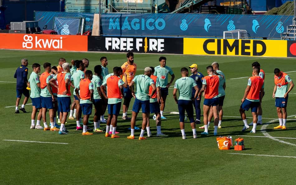 Em viagem com a família nos Emirados Árabes, jogador da Seleção brinca com leões
