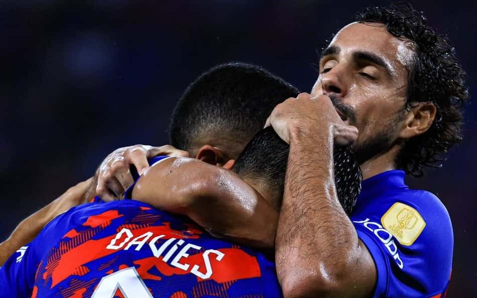 Diogo, ex-Flamengo e Palmeiras, faz hat-trick e Johor goleia na Malásia