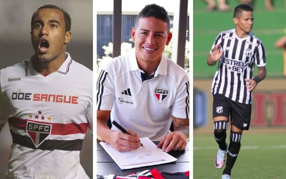 Principais notícias do São Paulo hoje: plano por Lucas Moura, anúncio de James Rodríguez e 'tudo ou nada' por Erick