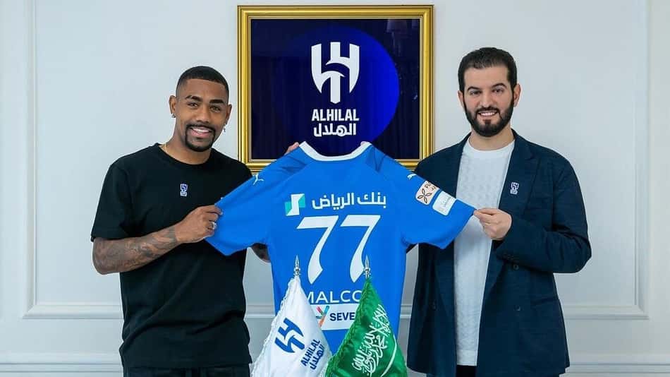 Arábia Saudita - Malcom é reforço do Al-Hilal