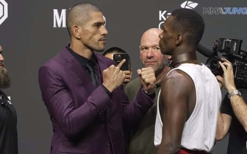 Adesanya alega a chance de um novo confronto com Poatan 'Se ele ganhar o cinturão, eu farei de novo'