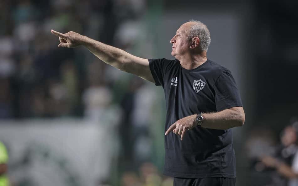 'Meu sentimento é o mesmo do torcedor', destaca Felipão após sexto jogo seguido sem vitória no Atlético-MG