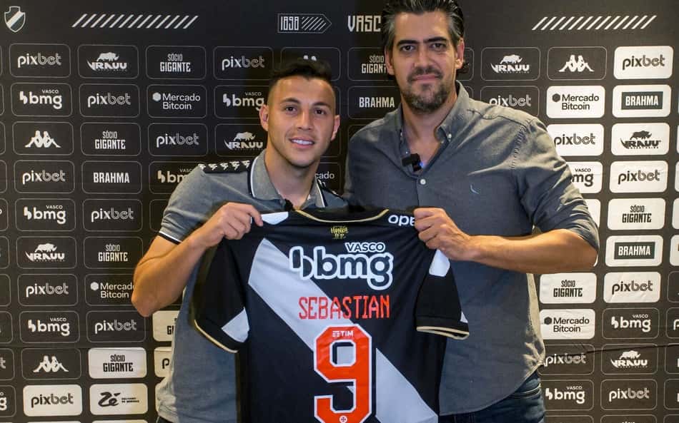 Sebastian Ferreira destaca tamanho do Vasco em apresentação: 'Quem não gostaria de estar em uma equipe tão grande?'
