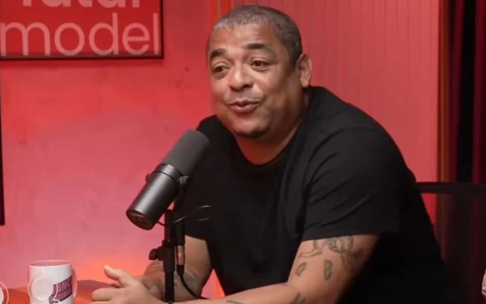 Vampeta relembra bastidores de ensaio para revista gay