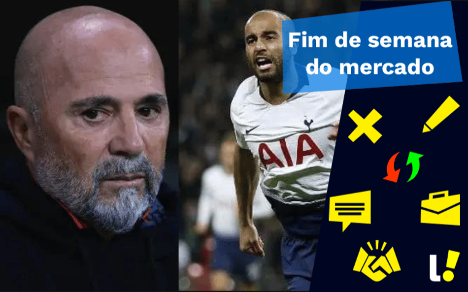 Sampaoli em risco no Flamengo, lobby por Lucas no São Paulo… o fim de semana do Mercado!