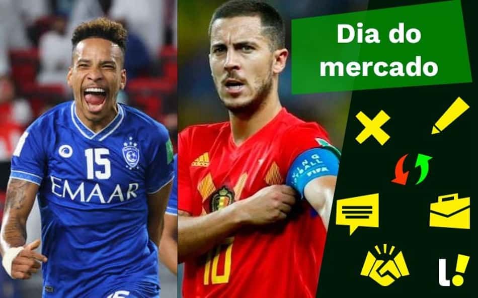 Matheus Pereira recebe proposta de gigante brasileiro, time de John Textor quer Hazard… O Dia do Mercado!