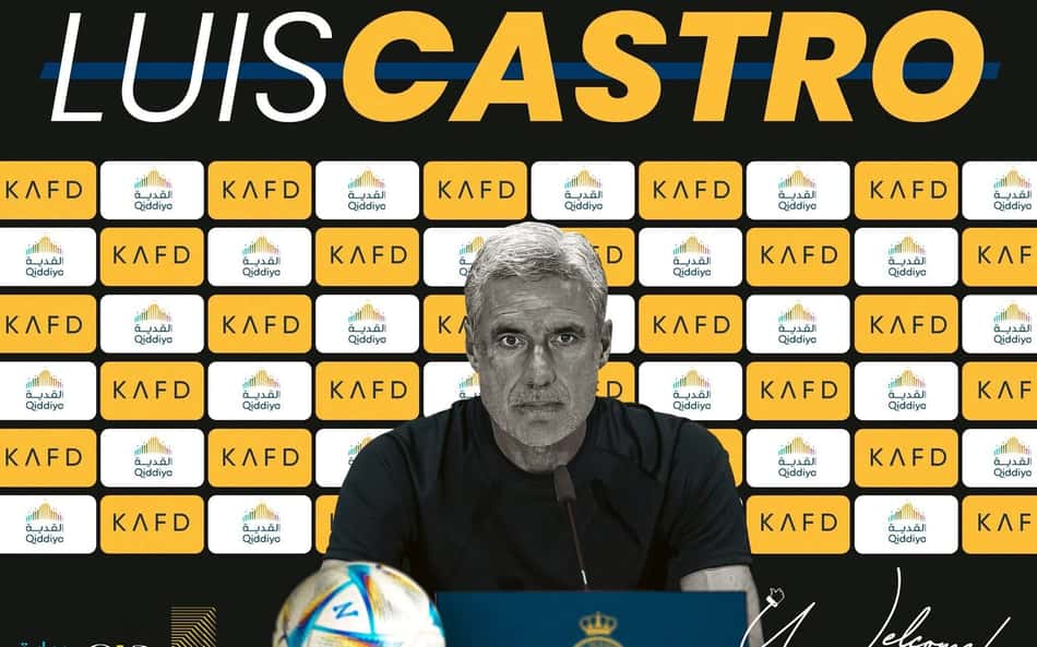 Luís Castro, ex-Botafogo, é anunciado oficialmente como treinador do Al-Nassr, da Arábia Saudita