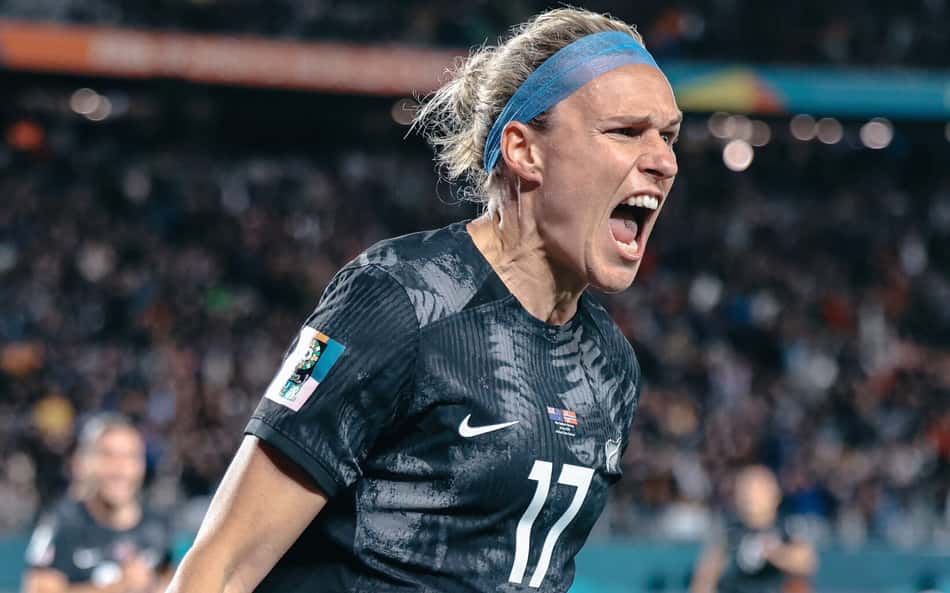 Hannah Wilkinson comenta sensação após marcar o gol da vitória na estreia da Nova Zelândia: 'Muito feliz por poder fazer isso pelo meu país'