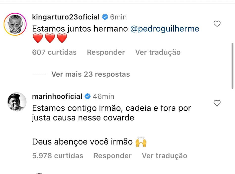 Pedro - Vidal e Marinho - Flamengo