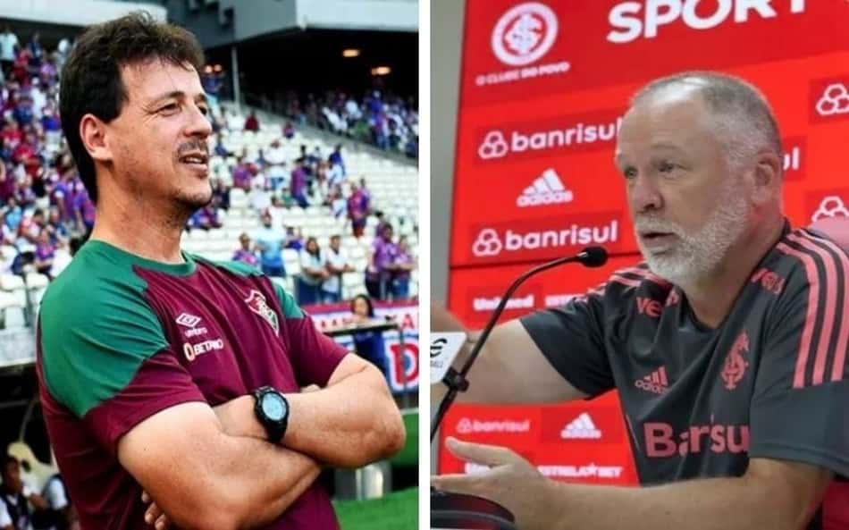 Fluminense x Internacional: treinadores com 'chancela' de Seleção Brasileira medem forças no Maracanã