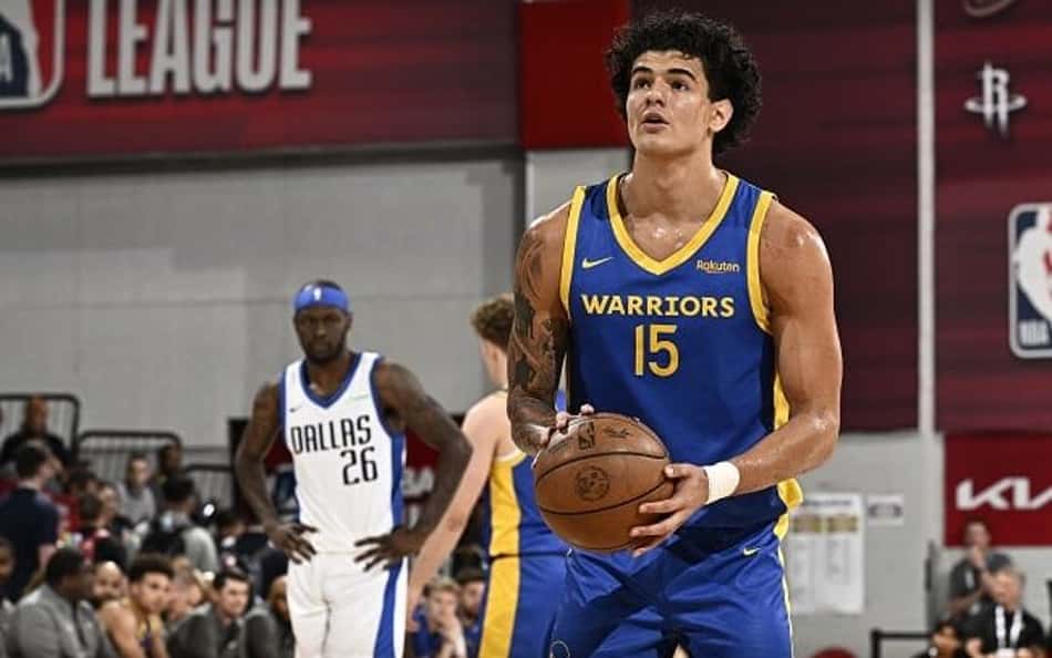 Gui Santos joga bem, faz duplo-duplo, mas Warriors perde para o Mavericks após prorrogação