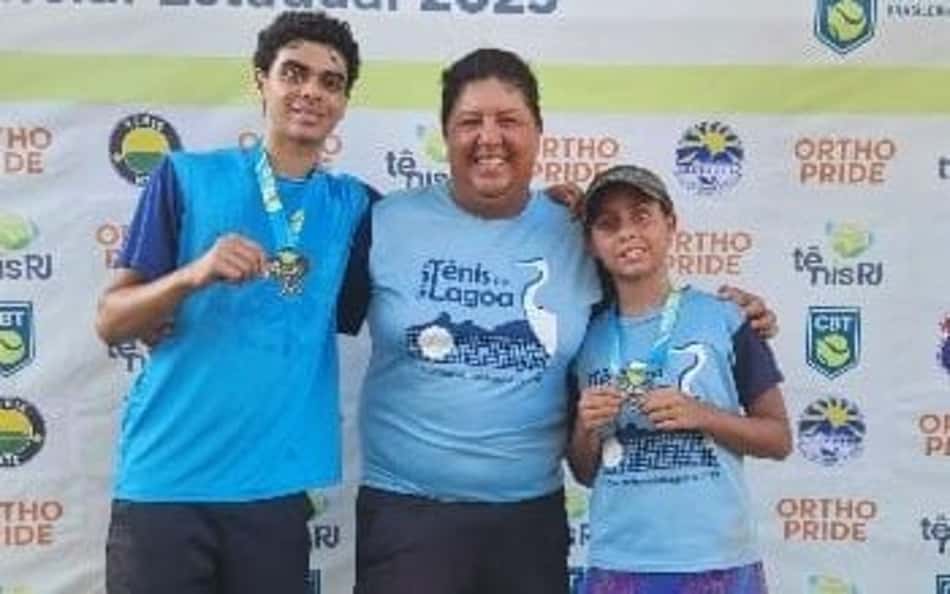 Atletas do projeto Tênis na Lagoa são convocados e representam o Rio de Janeiro na Copa das Federações