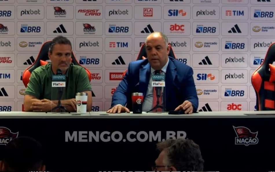 Às vésperas de jogo pelo Brasileirão, dirigentes do Flamengo comentam pressão do Palmeiras à CBF: 'Inaceitável'