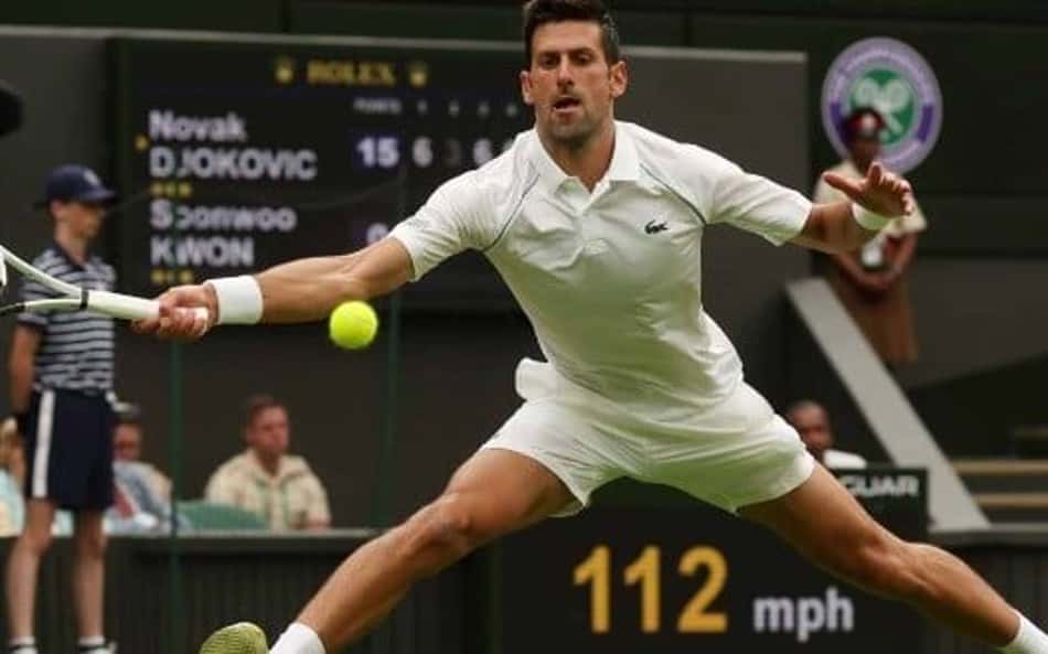 Djokovic alcança 350ª vitória em Slams e vai à 3ª rodada de Wimbledon