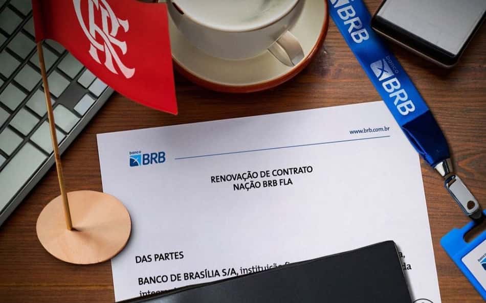 Flamengo renova contrato com BRB e garante valorização financeira
