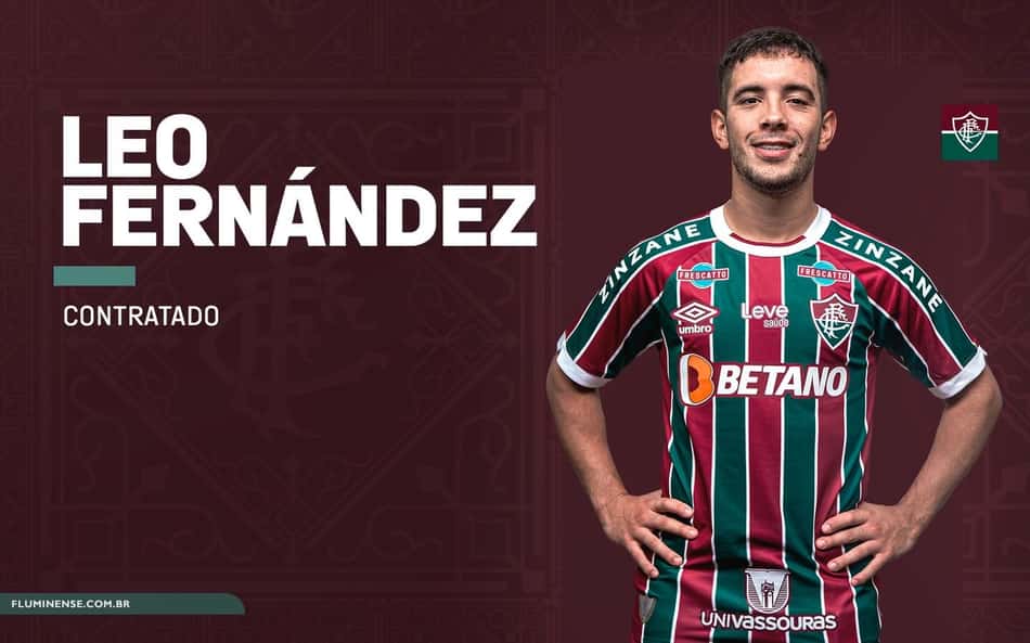 Fluminense anuncia a contratação do uruguaio Leo Fernández