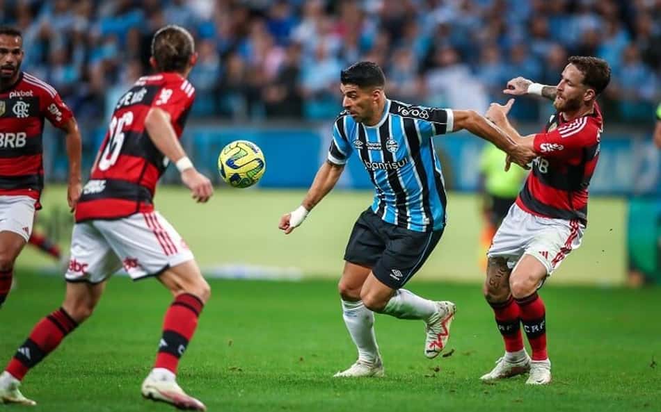 Programação especial do SporTV para Grêmio x Flamengo, pela Copa do Brasil, deixa canal na liderança de audiência da TV paga