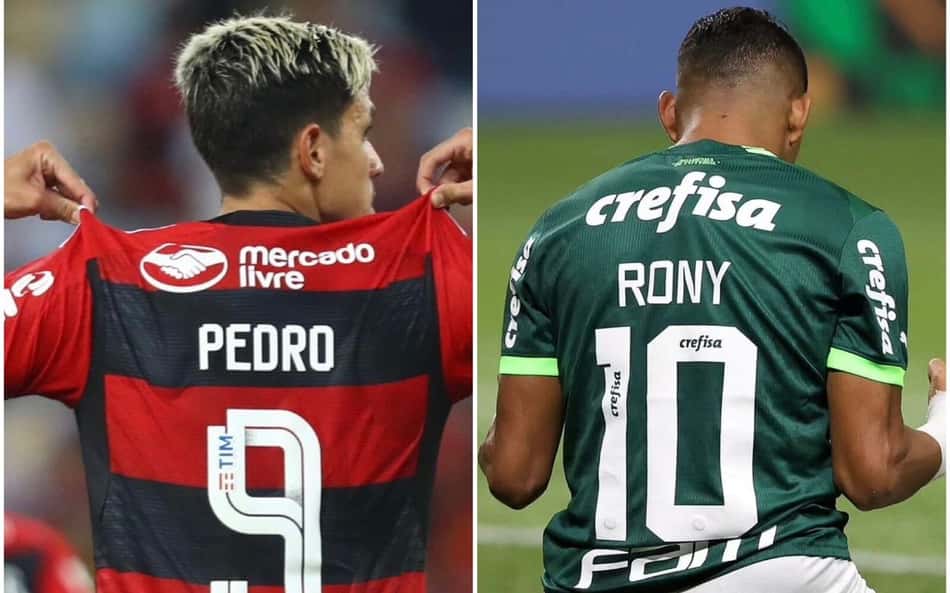 Pedro x Rony: Flamengo supera Palmeiras em duelo de artilheiros no Brasileirão