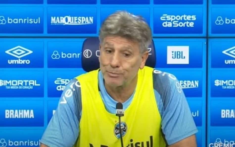 AO VIVO: coletiva do Grêmio com Renato Gaúcho