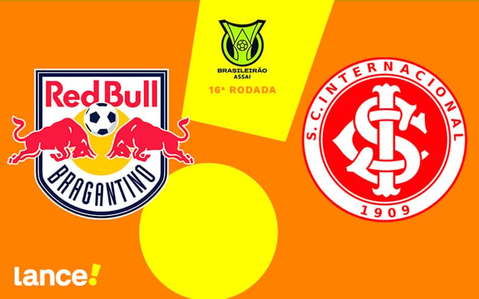 Red Bull Bragantino x Internacional: onde assistir ao vivo, horário e escalações do jogo pelo Brasileirão