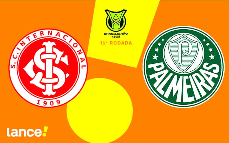 Internacional x Palmeiras: onde assistir ao vivo, escalações e desfalques do jogo pelo Brasileirão