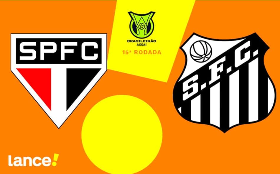 São Paulo x Santos: onde assistir ao vivo, horário e escalações do jogo pelo Brasileirão