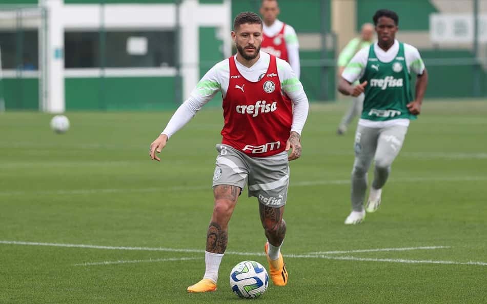 Zé Rafael treina, e Palmeiras inicia preparação para a decisão pela Copa do Brasil