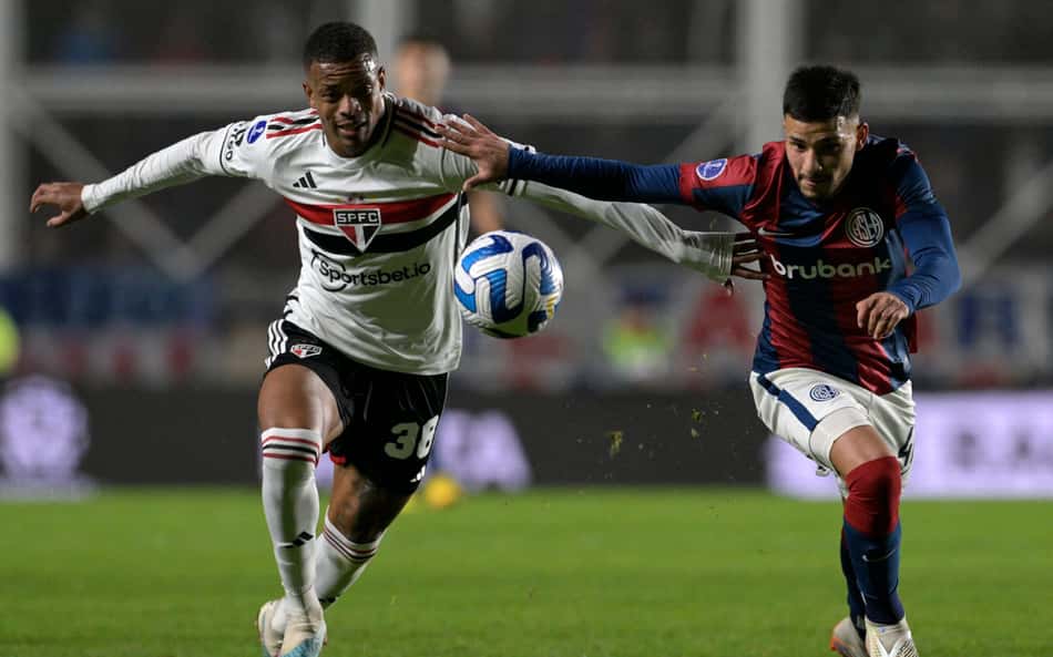 Resultado de San Lorenzo x São Paulo pela Copa Sul-Americana