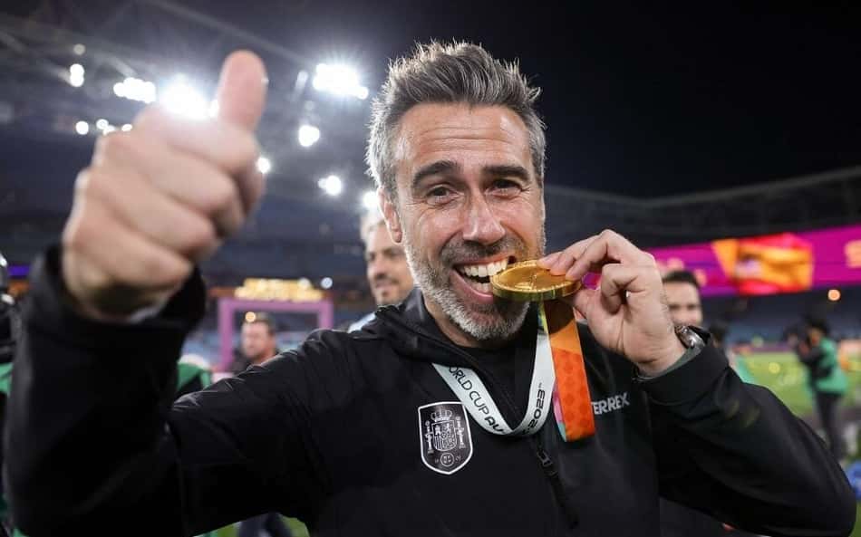 Jorge Vilda, técnico da Espanha, supera problemas e conquista o Mundial: 'Estou orgulhoso das atletas'