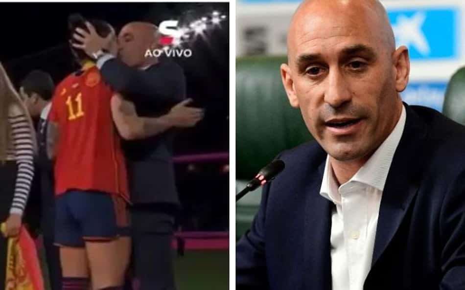 Presidente da federação espanhola pede desculpas após beijo em Jenni Hermoso