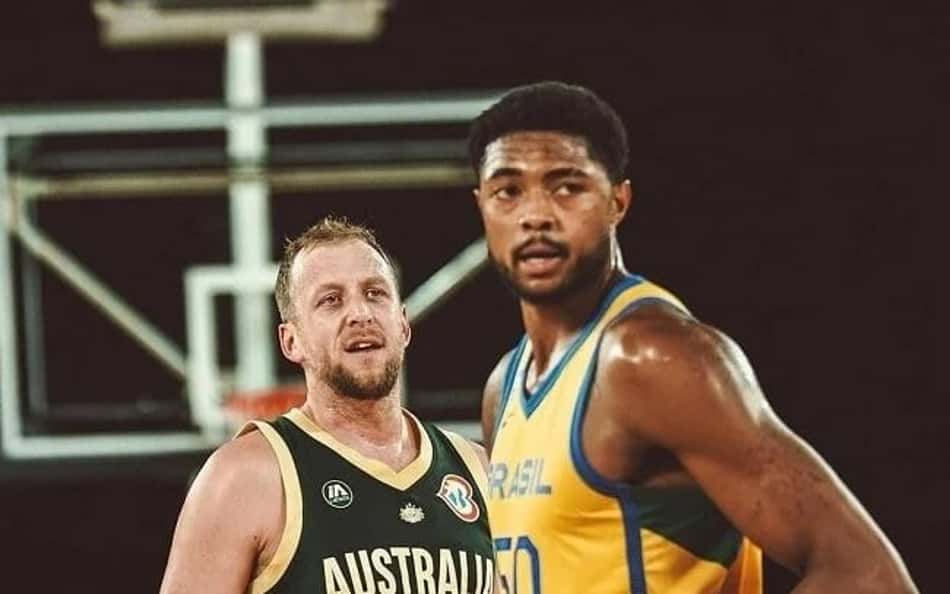 Bruno Caboclo brilha e Brasil vence Austrália em amistoso pré-Mundial