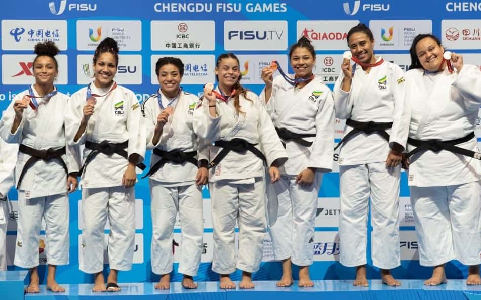 Brasil encerra participação em Chengdu na 37ª colocação no quadro geral de medalhas